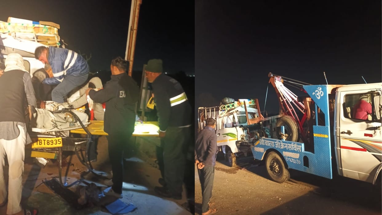 Three people died and ten injured in a road accident in Greater Noida