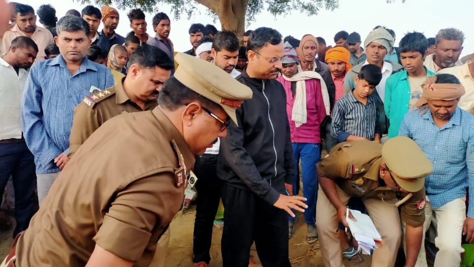 Unnao Upasana murder case Family members broke down after seeing bundle of body parts buried her in field