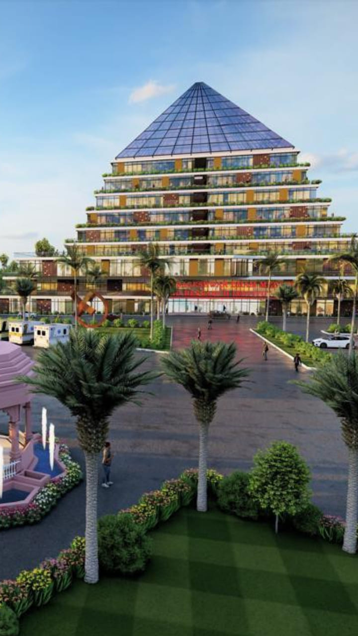 25 एकड़ में निर्माण