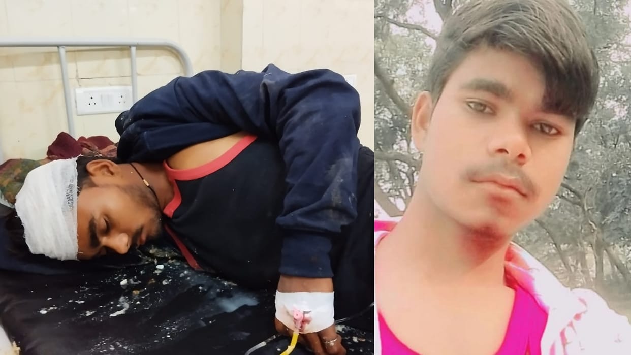 Barabanki: Speeding truck crushed two brothers riding a bike, death, third serious