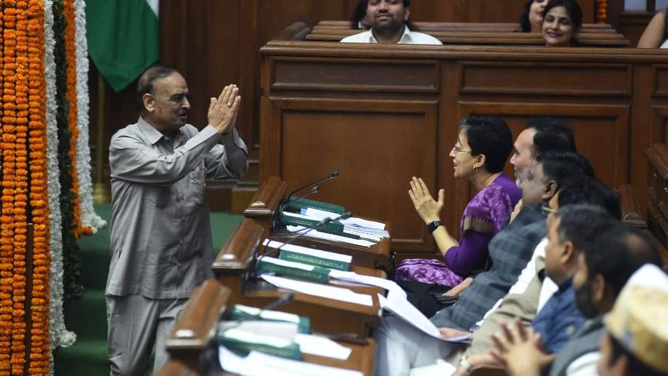 BJP MLA Vijendra Gupta elected Speaker of Delhi Assembly