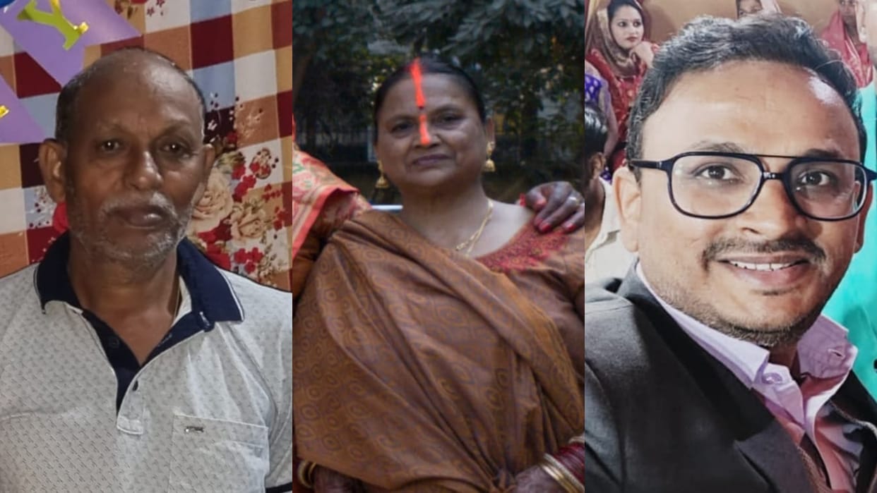 Car Accident News : Four people of the same family died in road accident Fatehpur Sahib Punjab saran bihar