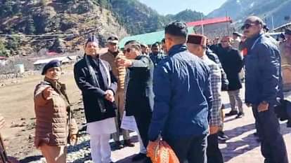 PM Modi visit to Mukhba Harsil on 27th CM Dhami arrived to inspect Uttarkashi Uttarakhand News in hindi