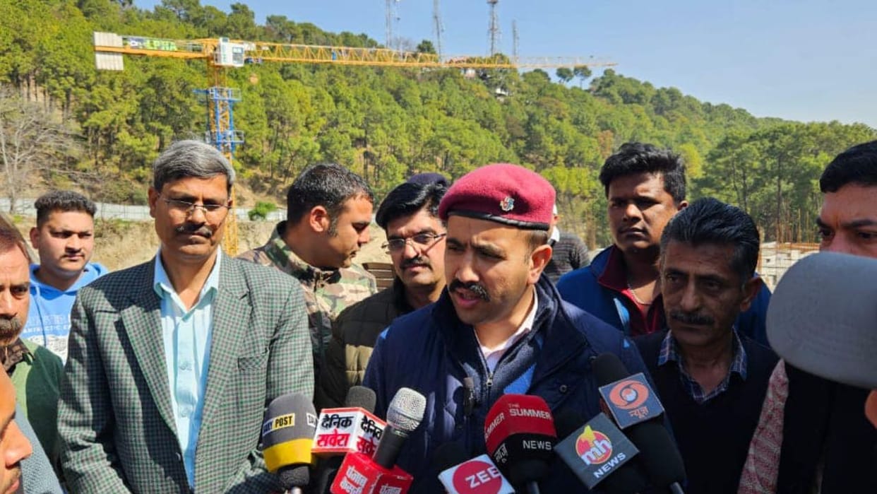 Vikramaditya Singh Hamirpur Visit Verbal attack On Jairam Thakur