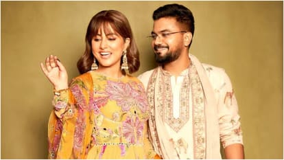 Boyfriend Rocky Jaiswal shares Love Note for lady love Hina Khan says Lucky to have found my soulmate