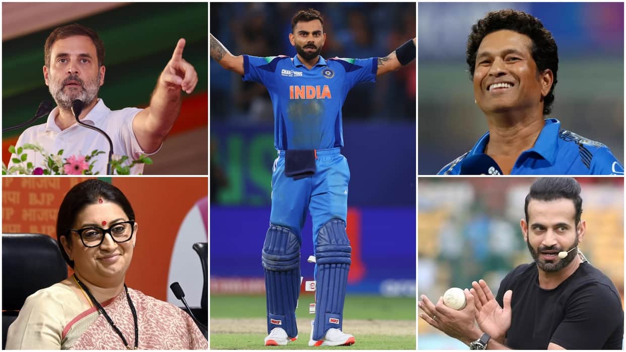 IND vs PAK: Kohli's century on social media, reactions from Sachin-Yuvraj to Rahul Gandhi-Anand Mahindra