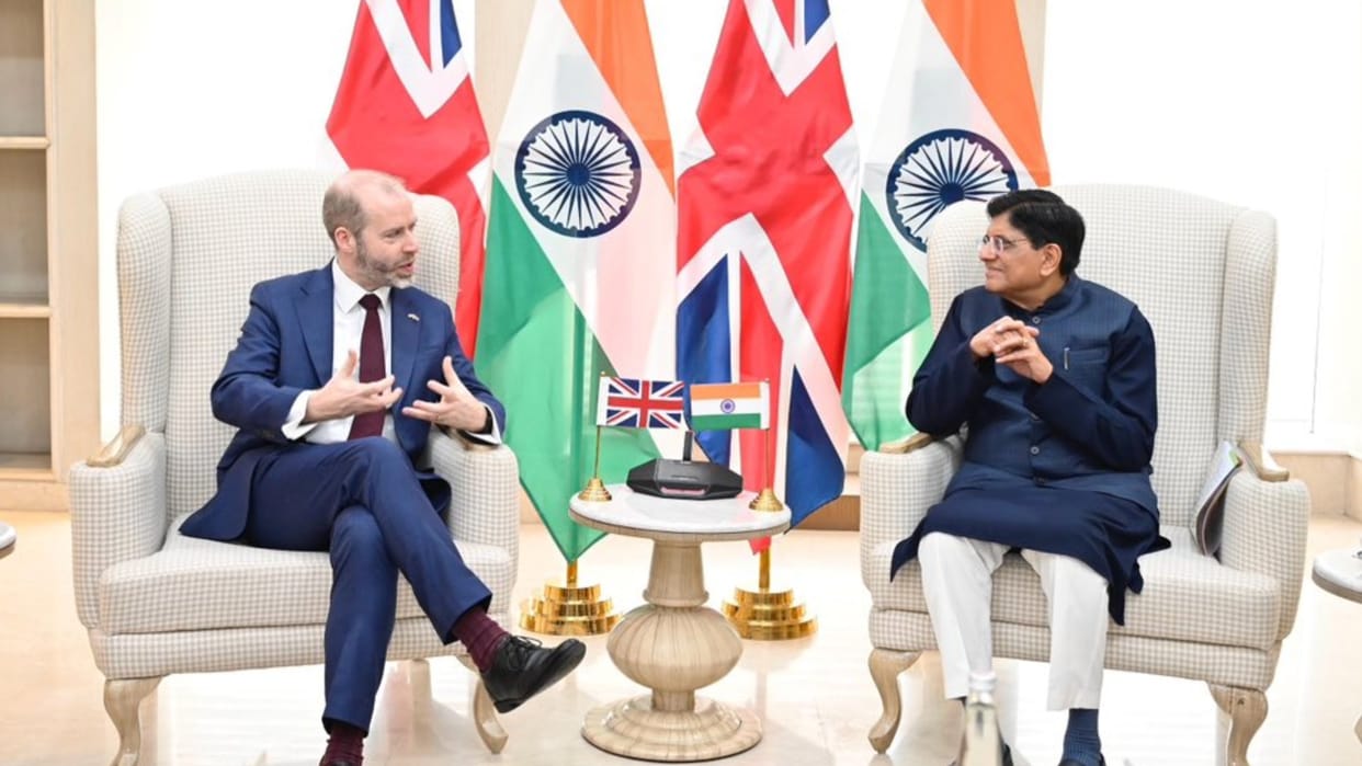 UK trade minister to relaunch trade talks with ‘vibrant market’ India