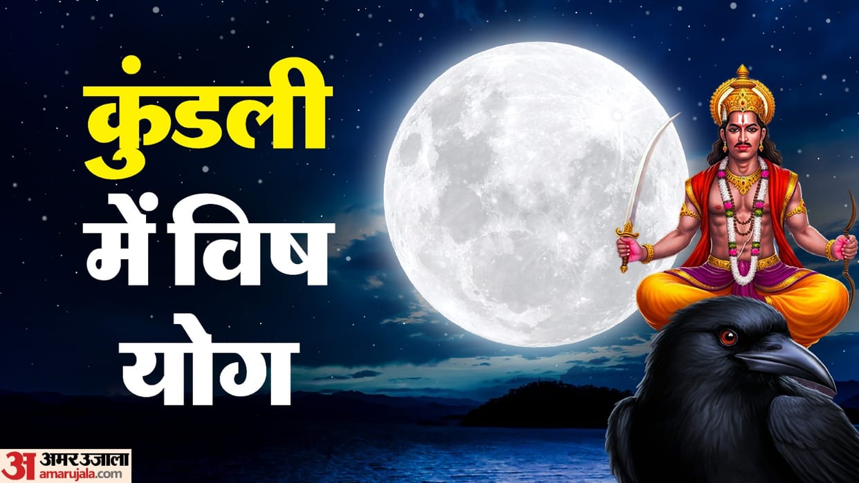 Saturn-Moon Poison Yoga Returns After 30 Years, Trouble Ahead for These Signs in hindi