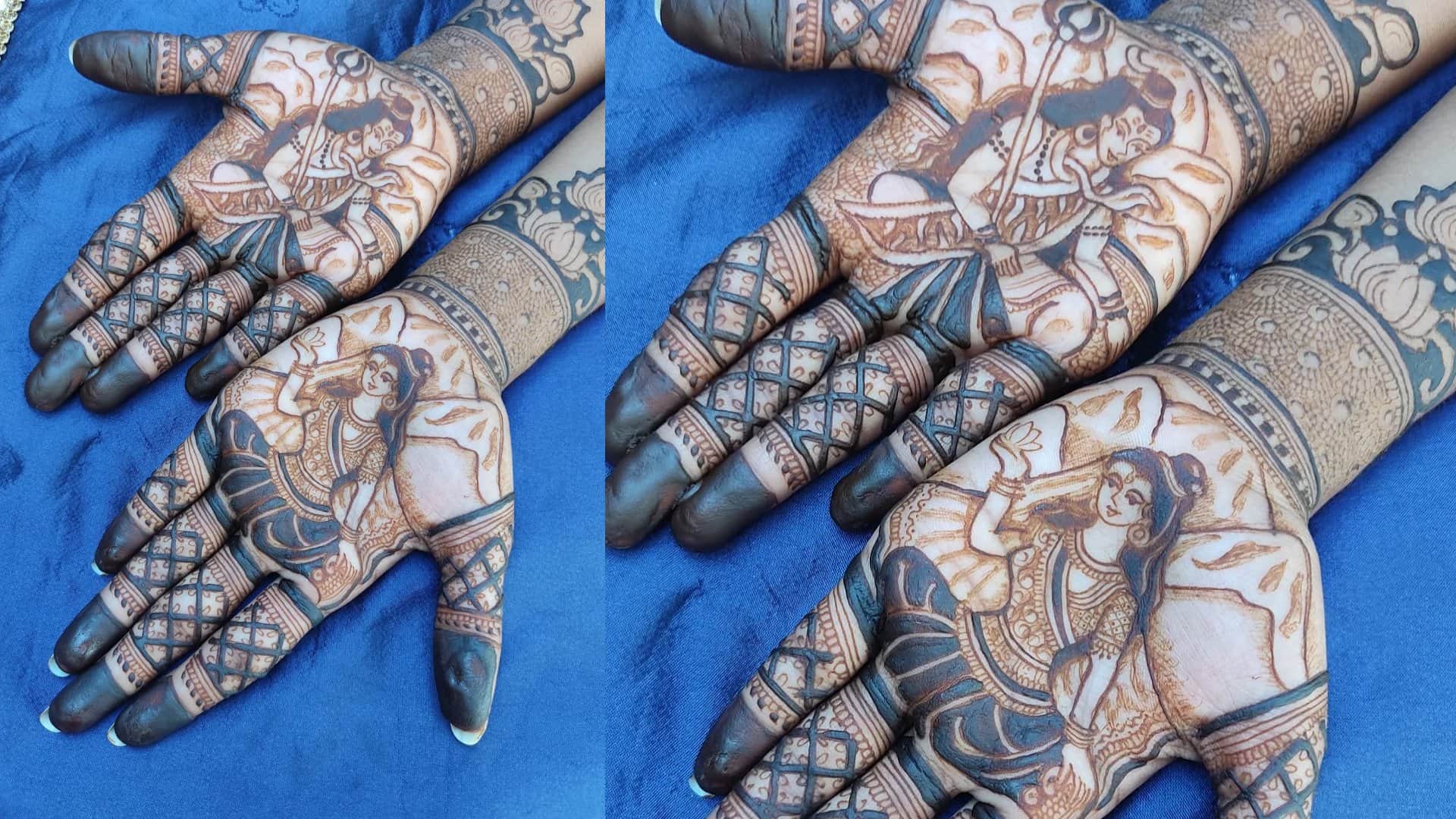 Mahashivratri 2025 Mehndi Ideas Shiv Parvati Mehndi Design for Maha Shivratri