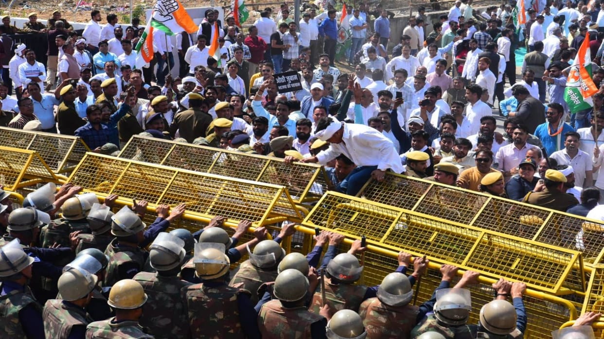Rajasthan Assembly: Tensions Escalate Again as Congress MLAs Clash with Marshals in the House