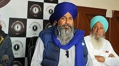 किसान एंडोलन: 19 शयरा किसानों ने केंद्र दिल्ली मार्च सरवान सिंह पांडर के साथ बात की