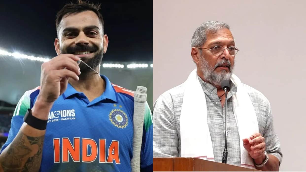 Nana Patekar Trends on Social Media After Virat Kohli Century in India vs Pakistan Match