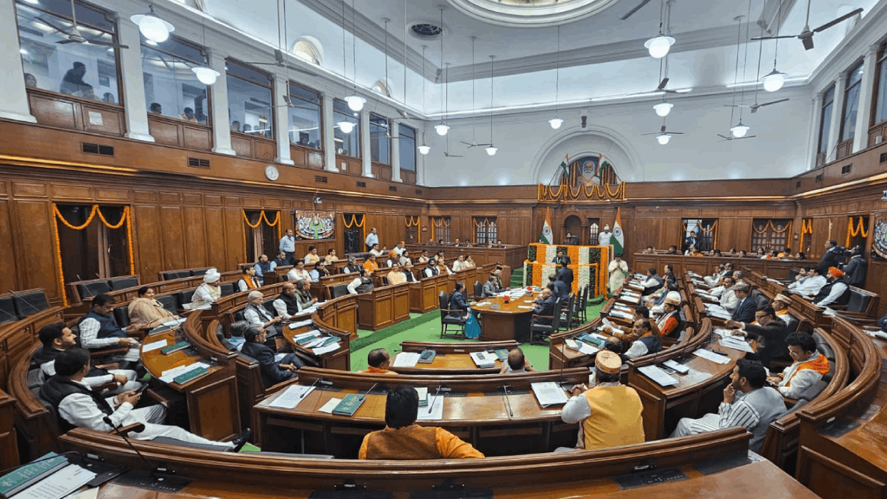 BJP accused of removing photos of Bhagat Singh and BR Ambedkar from CM office