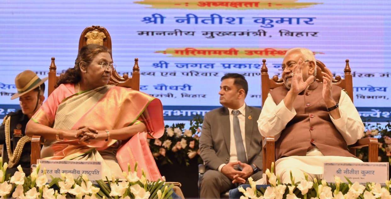 Bihar News: CM Nitish Kumar targets Lalu-Rabri Raj in Patna; PMCH centenary year: President Draupadi Murmu