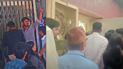 Indore News Student Leaders Hold 150 Professors Hostage at Holkar Science College Over Poster Removal