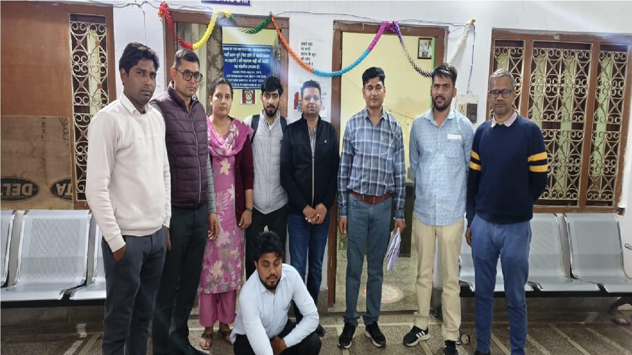 Jhajjar PNDT team caught the agent doing illegal sex determination in Tawadu