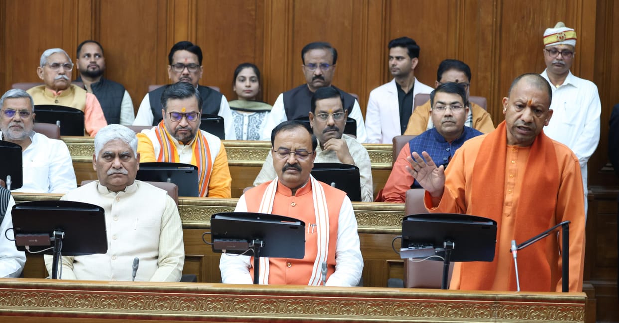 UP Legislative Council Proceedings on Tuesday.
