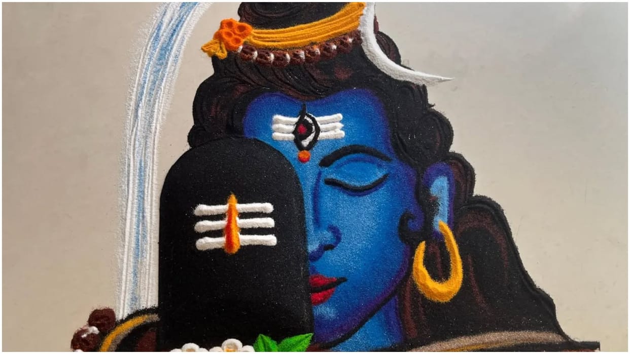 Mahashivratri 2025 Rangoli Design Ideas Photos Images Latest Rangoli Designs for Maha Shivratri