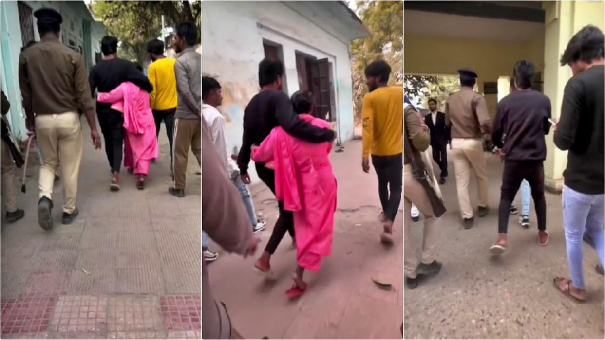 Muzaffarpur News: Before going to jail in handcuffs, accused made video reel, made it viral on social media