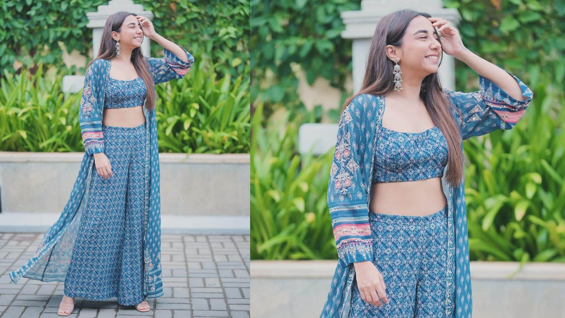 Prajakta Koli Looks ethnic to western images viral wedding ceremony of Prajakta Koli and Vrishank Khanal