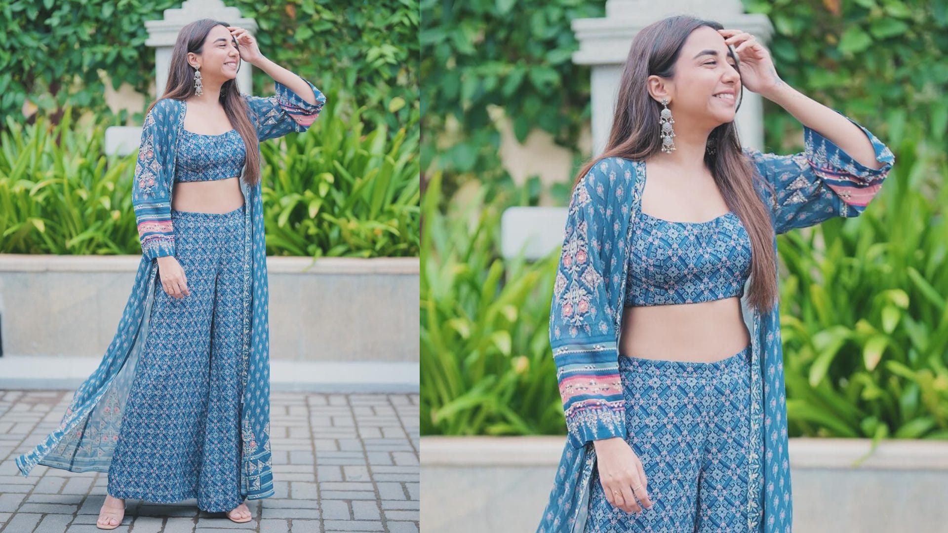 Prajakta Koli Looks ethnic to western images viral wedding ceremony of Prajakta Koli and Vrishank Khanal