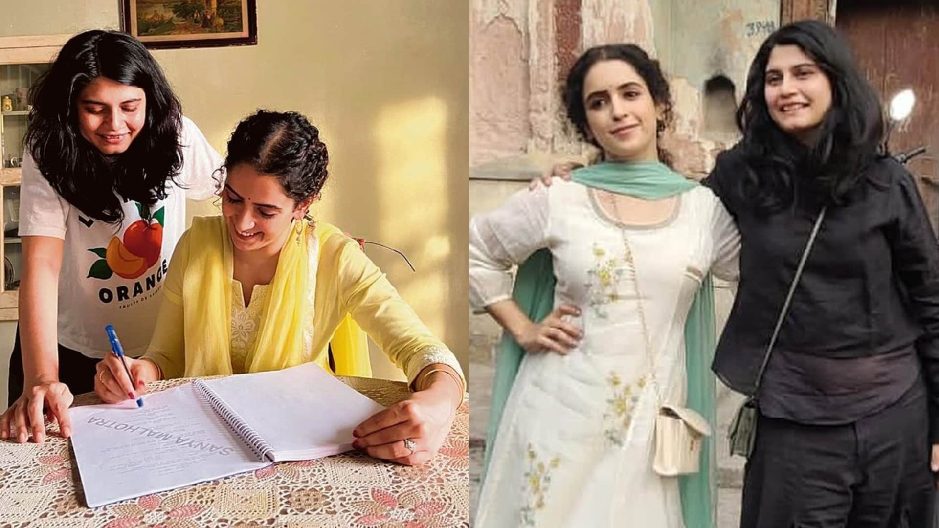 Mrs fame director Arati Kadav wishesh Sanya Malhotra on her birthday