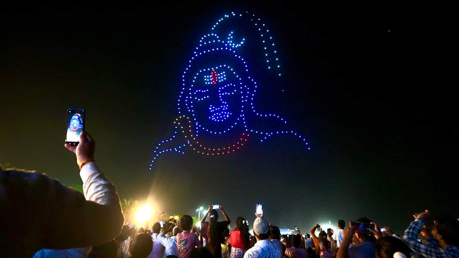 Mahashivratri: The first drone show of the state, the figure of Mahakal will be made from 1000 drones