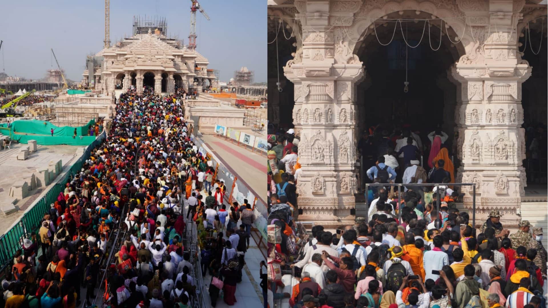 Big crowd in Ayodhya on Mahashivratri.