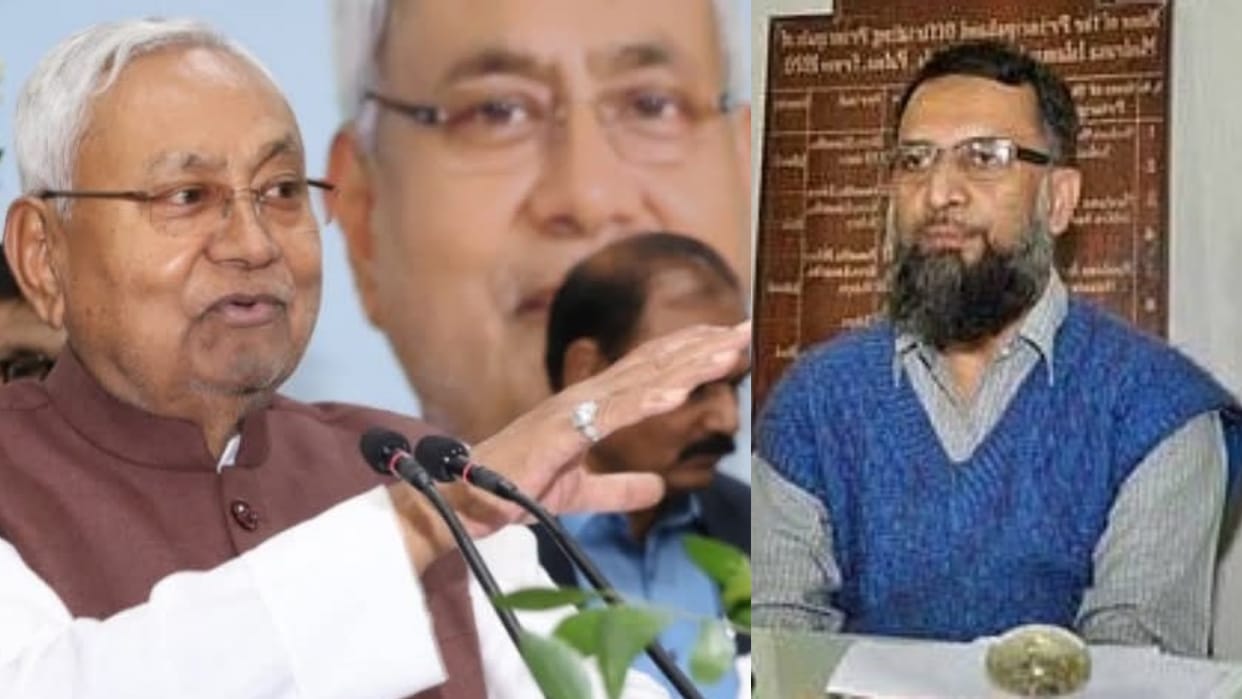 Bihar News : Former Chief Secretary Aamir Subhani married  second time husband wife cm nitish kumar