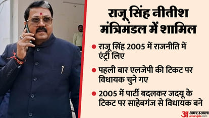 Nitish Cabinet Expansion Who is MLA Raju Singh who got a place in Nitish cabinet