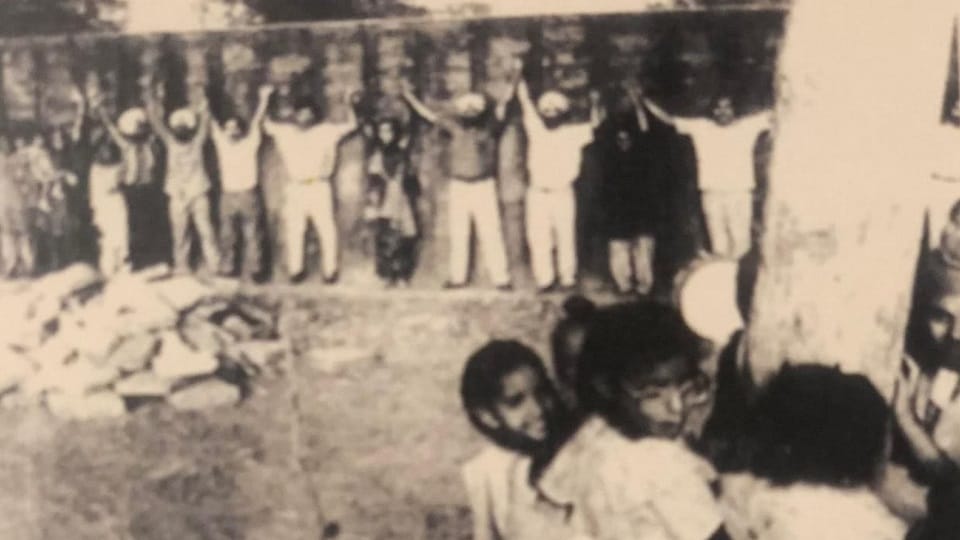 attempt was made of breaking wall of Rock Garden in 1989 Jaspal Bhatti stopped forming human chain