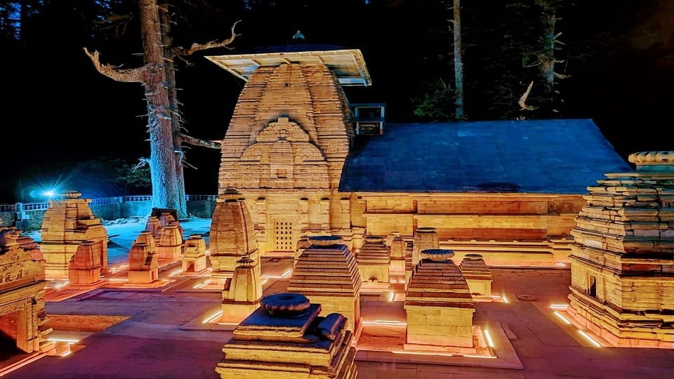 Jageshwar dham decorated for Mahashivratri