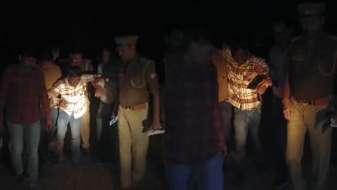 Criminal with a bounty of 50 thousand rupees injured in police encounter admitted to district hospital