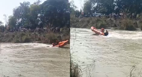 Body of youth who jumped into canal found after 42 hours relatives identified it police sent it for postmortem