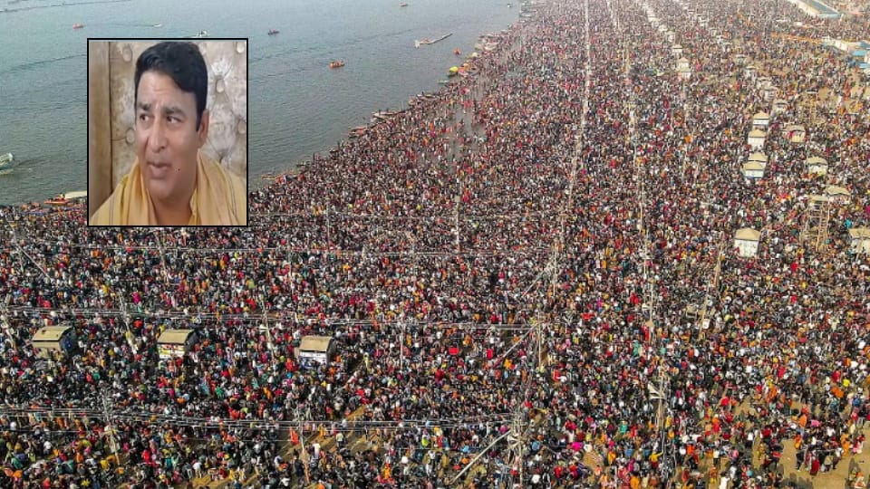 who believe in Babar-Aurangzeb are trying to find something wrong in Maha Kumbh says sangeet som