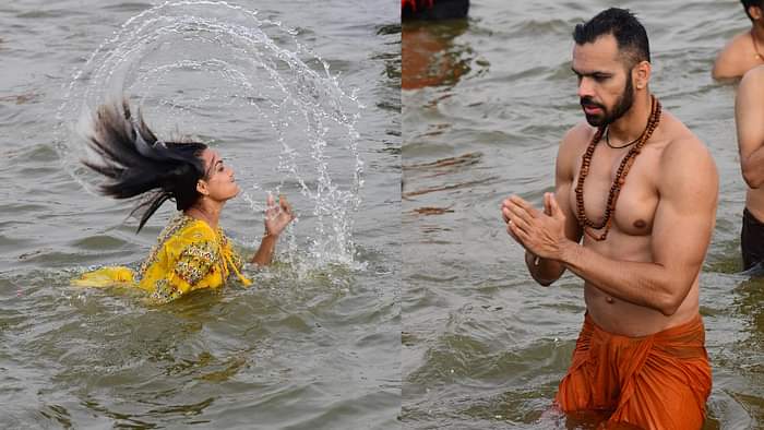 Mahakumbh 2025 Mahashivratri Snan Kumbh Mela Maha Shivratri Snan Photos Prayagraj News in Hindi