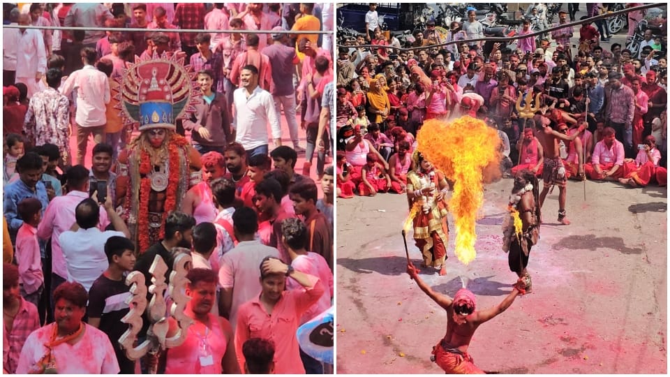 crowd gathered to ride Baba Mahakal On Mahashivratri in Kekri News In Hindi