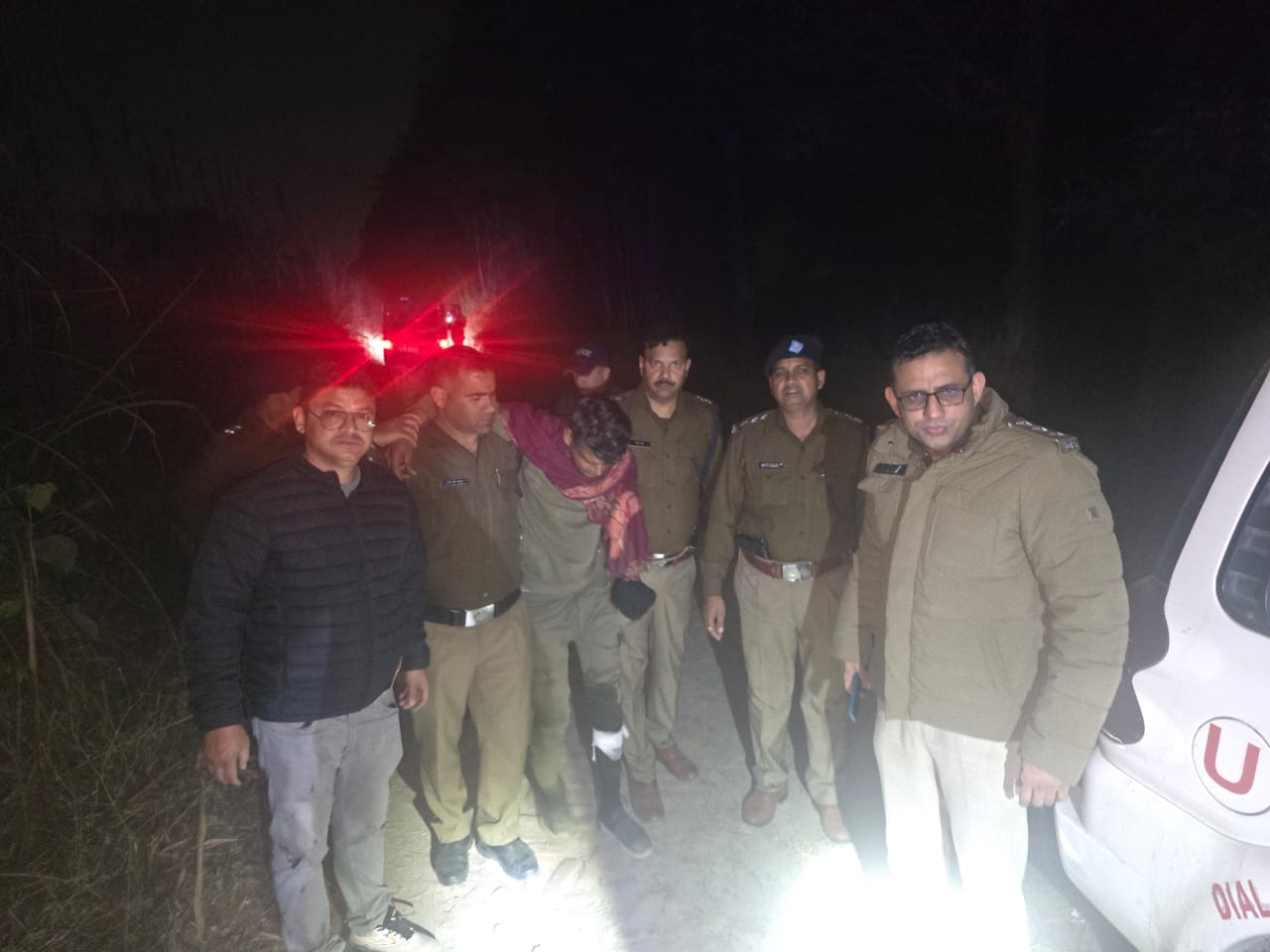 Roorkee Crime Encounter between Police and absconding mastermind of Ankit murder case Accused