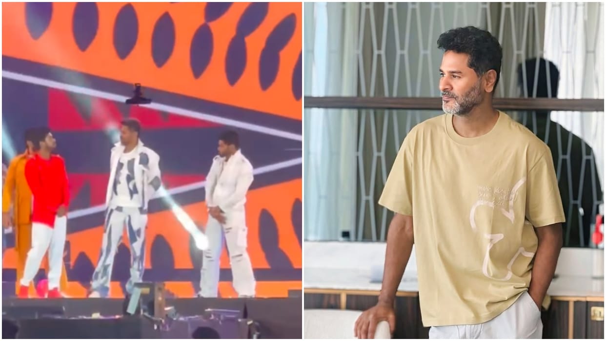 Prabhu Deva introduces his son ragvendra with power packed dance video says i feel proud