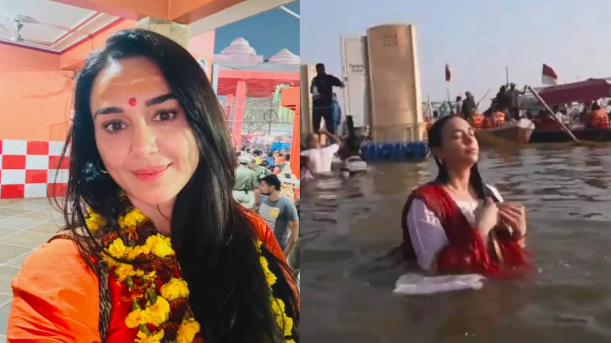 Preity Zinta shares Maha Kumbh mela 2025 experience takes holy dip in sangam but feels bit sad drop post