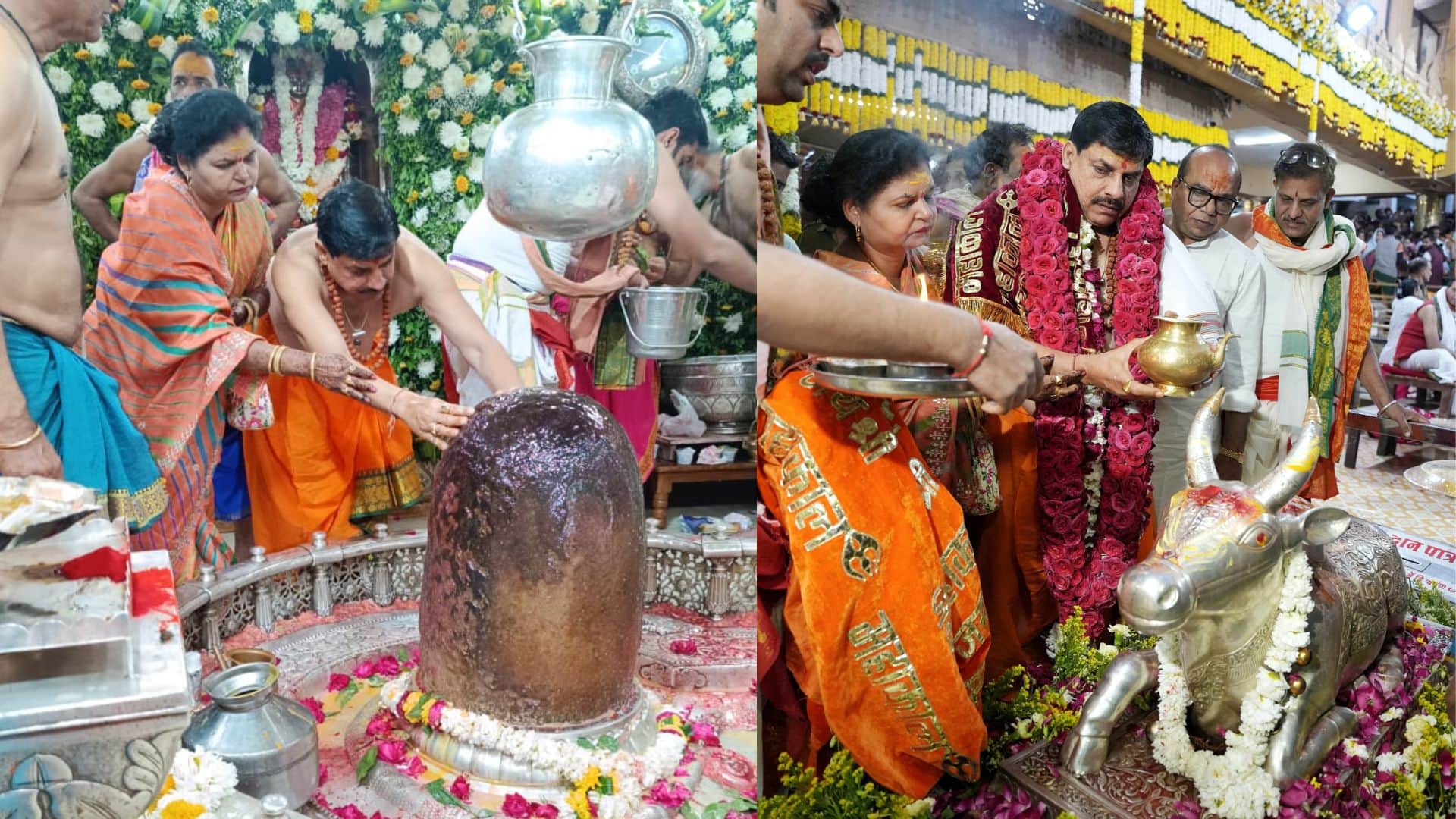 CM Mohan Yadav reached the door of Mahakal on Mahashivratri
