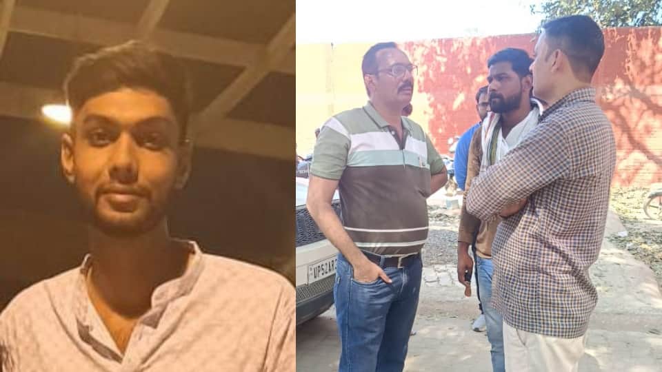 Allahabad University student Shashank Yadav Murder Case Lucknow Nexon car number plate put on car and shot