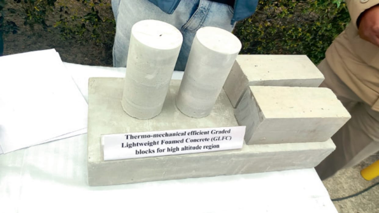 Himachal: Cheap, light and durable thermo mechanical concrete block ready, IIT Mandi gets success