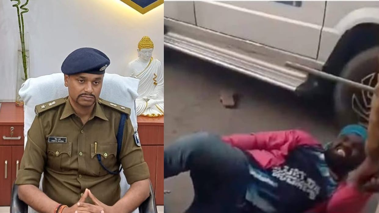 Bihar news : ASI and female constable with many policemen suspended beating tribal youth katihar bihar police