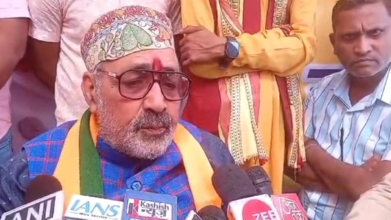 Bihar News Giriraj Singh saw Makhana processing in Darbhanga intercrop arrangement will made for cultivation
