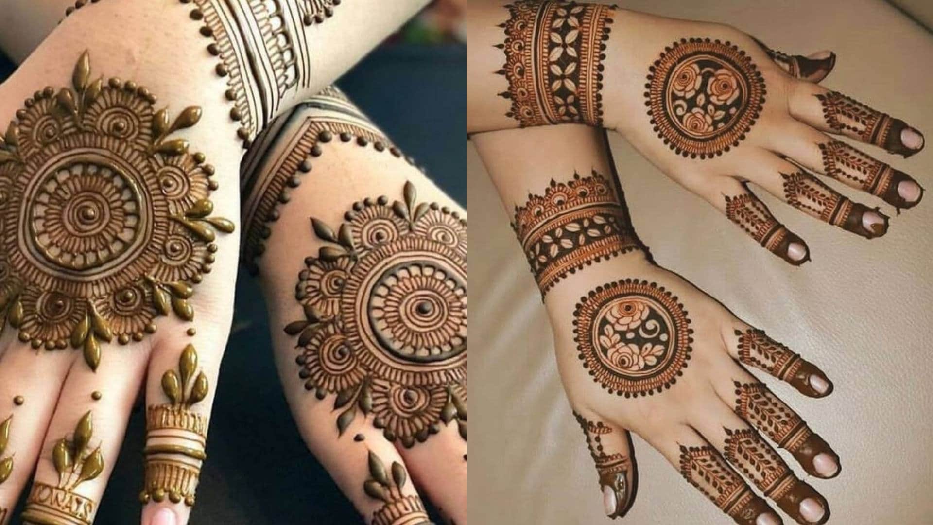 Ramadan 2025 Mehndi Design see simple and stylish designs you can try at home disprj