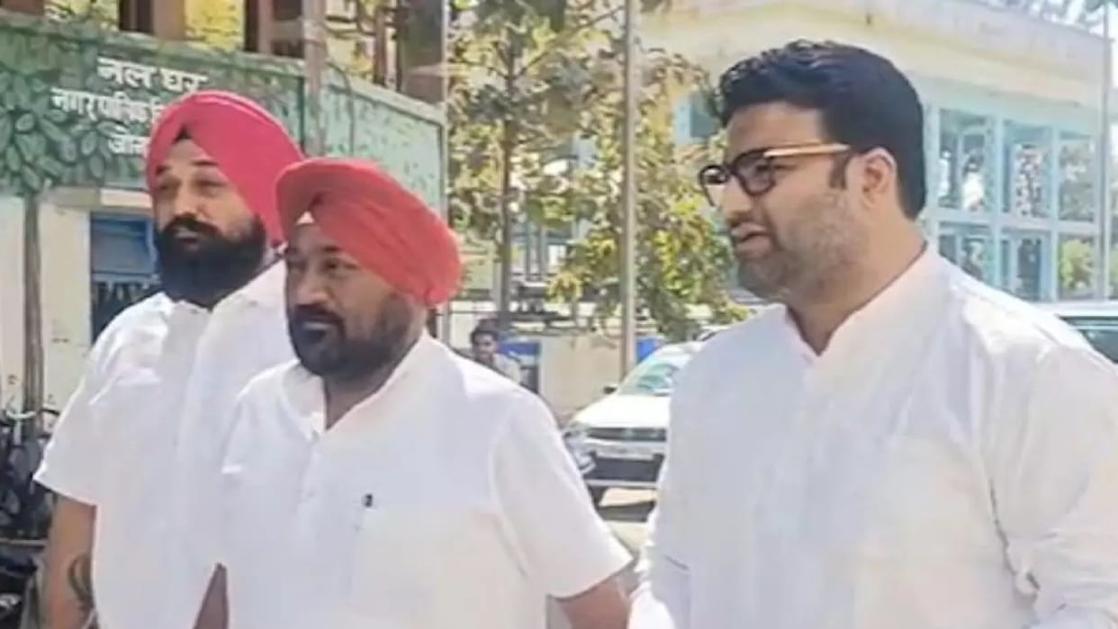 CG: Congress in-charge general secretary Malkit Singh Gendu reached ED office