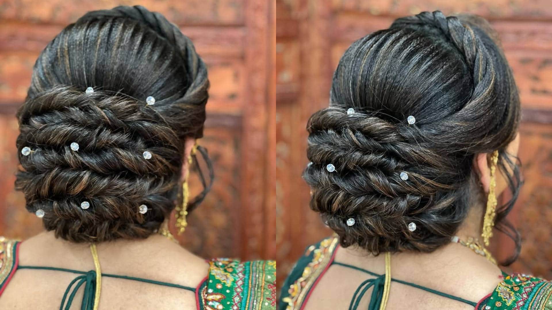 Bridal hairstyle front Perfect hairstyles for stylish bride become the most beautiful girl of your wedding Dis