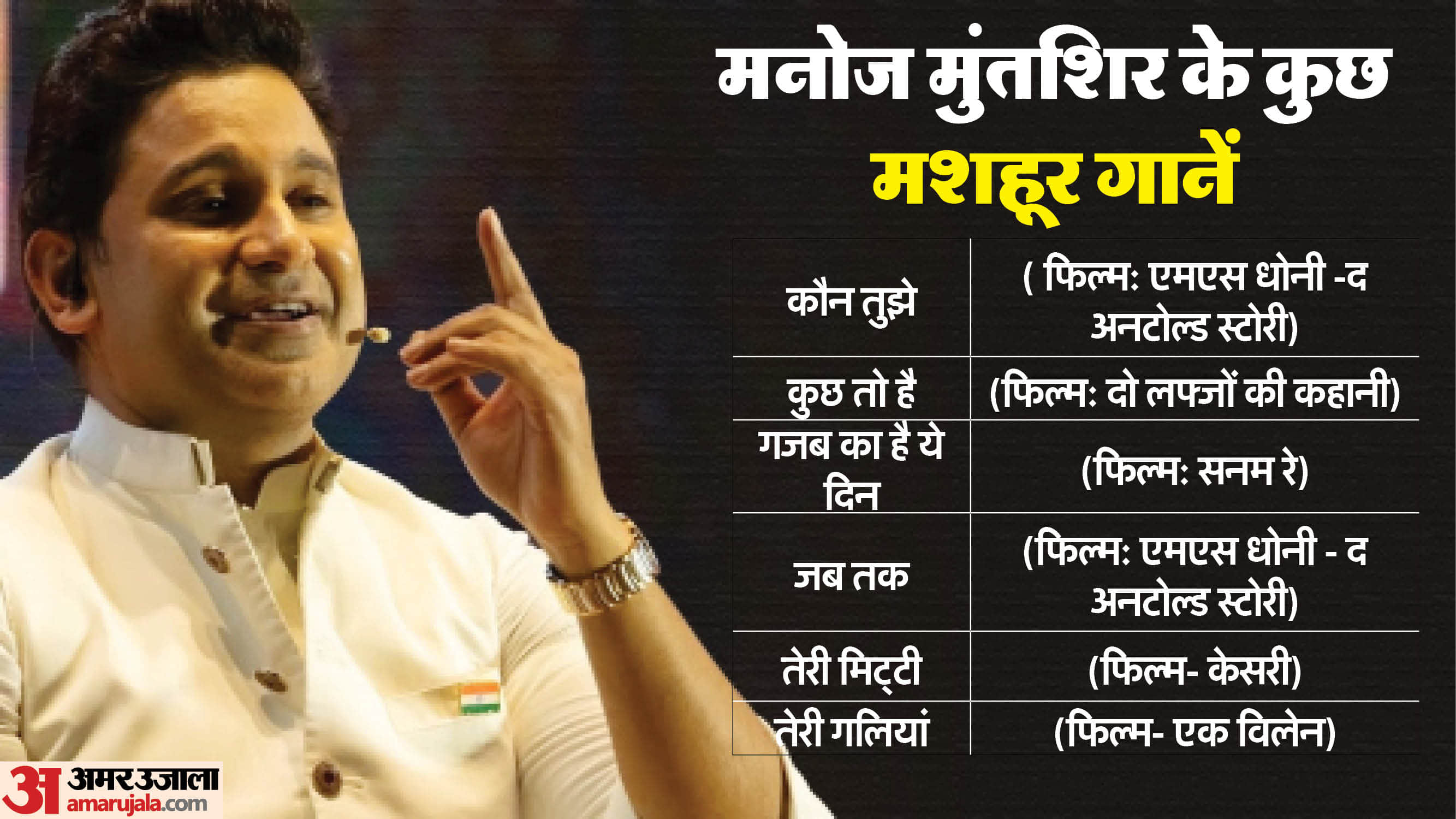 manoj muntashir birthday know about his life from ek villain success to adipurush controversy