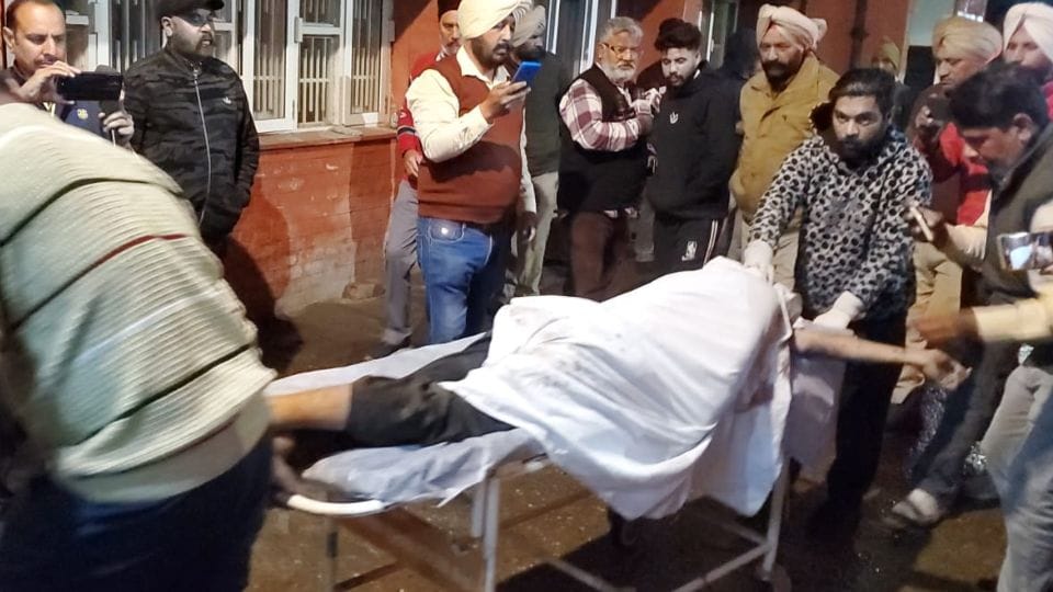 A gangster died after being shot in an encounter